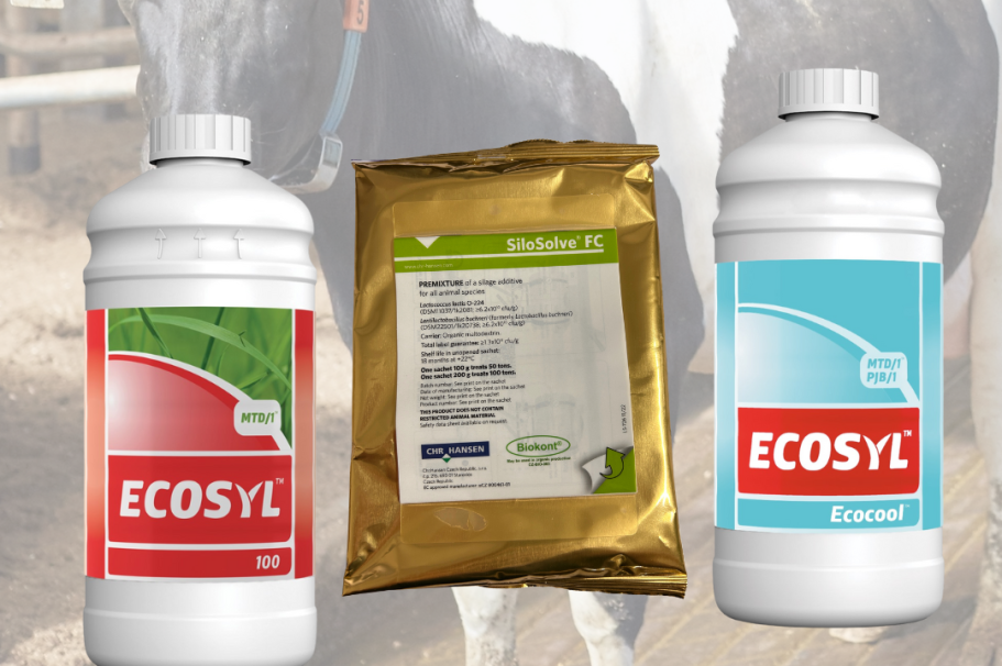 Siliermittel gegen Nacherwärmung und mehr Stabilität im Silo Unsere 3 beliebten Siliermittel, Ecosyl 100, Ecocool und SiloSolve FC